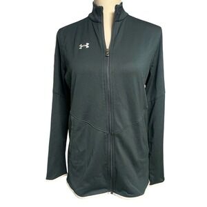 Under Armour Loose Fit Black Utility Performance Jacket Women's Small